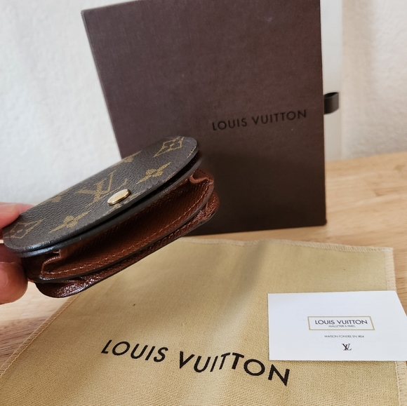 Louis Vuitton Compact wallet / coin purse monogram - Picture 3 of 15